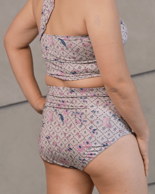reversible high-waisted bottom in icing