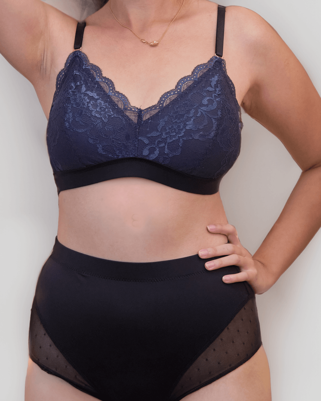 Padded Bralette in Charcoal Plus Size by Anemone – Hometown Heritage  Boutique