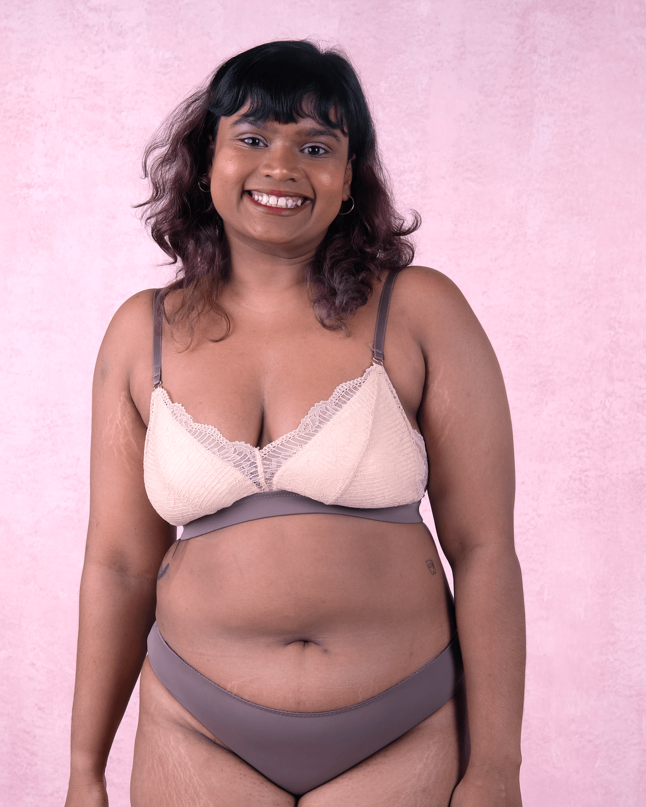 nursing - start anew padded bralette in until we meet again