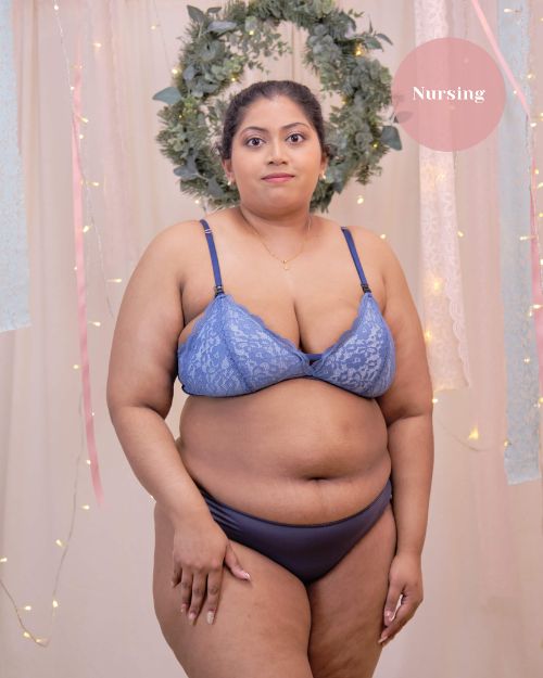 nursing - sweet kisses padded bralette in stained glass