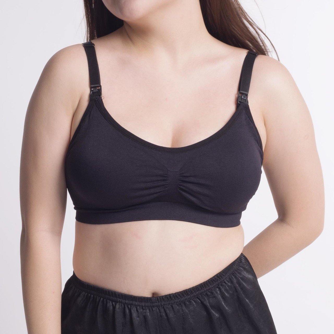 the stay close padded hands free pumping bralette - Our Bralette Club