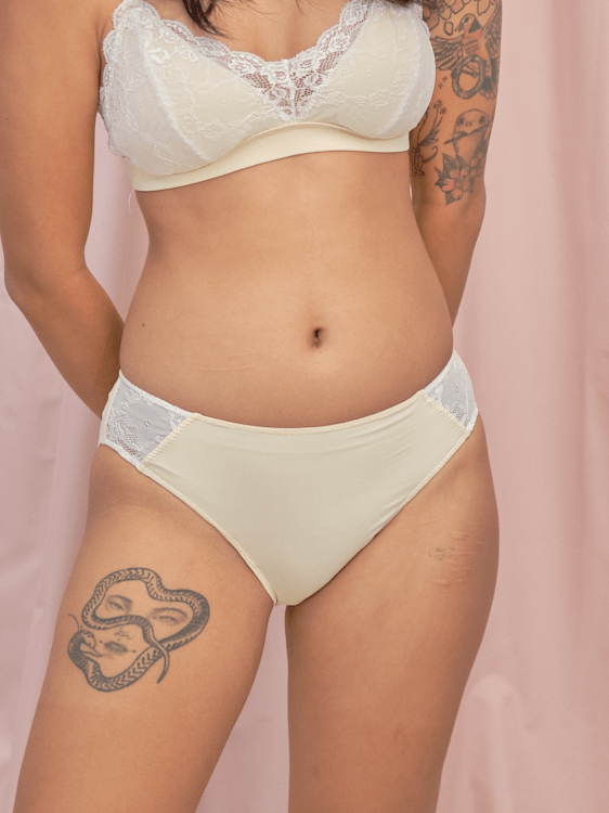 daydreamer lace panelled panty