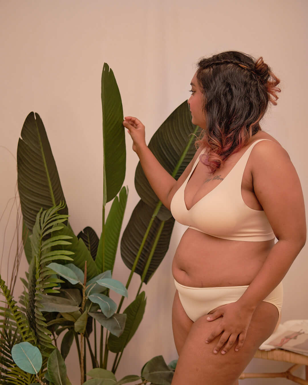 the routine seamless padded bralette