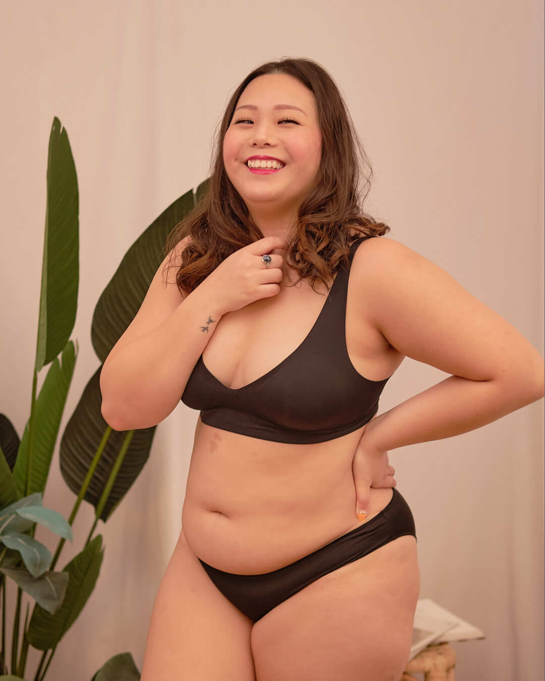 the routine seamless padded bralette