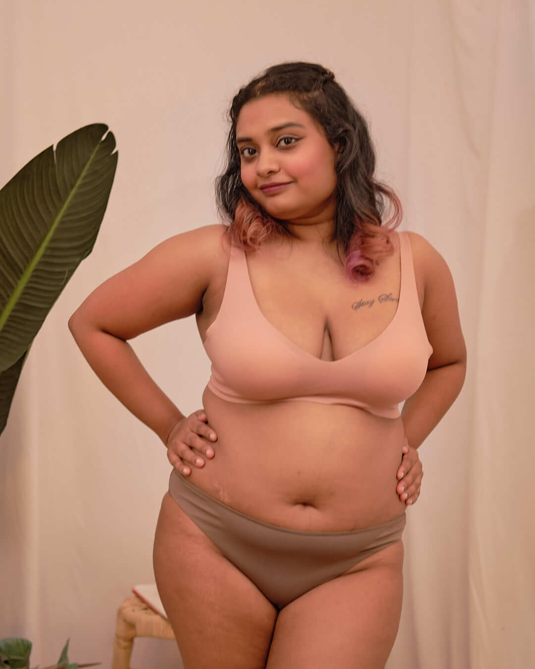 the routine seamless padded bralette