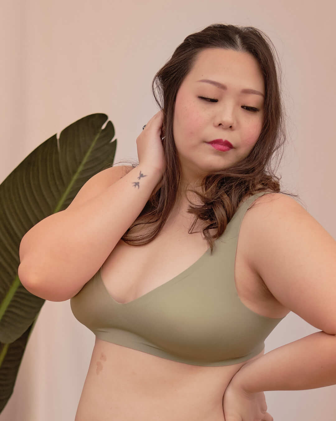 the routine seamless padded bralette