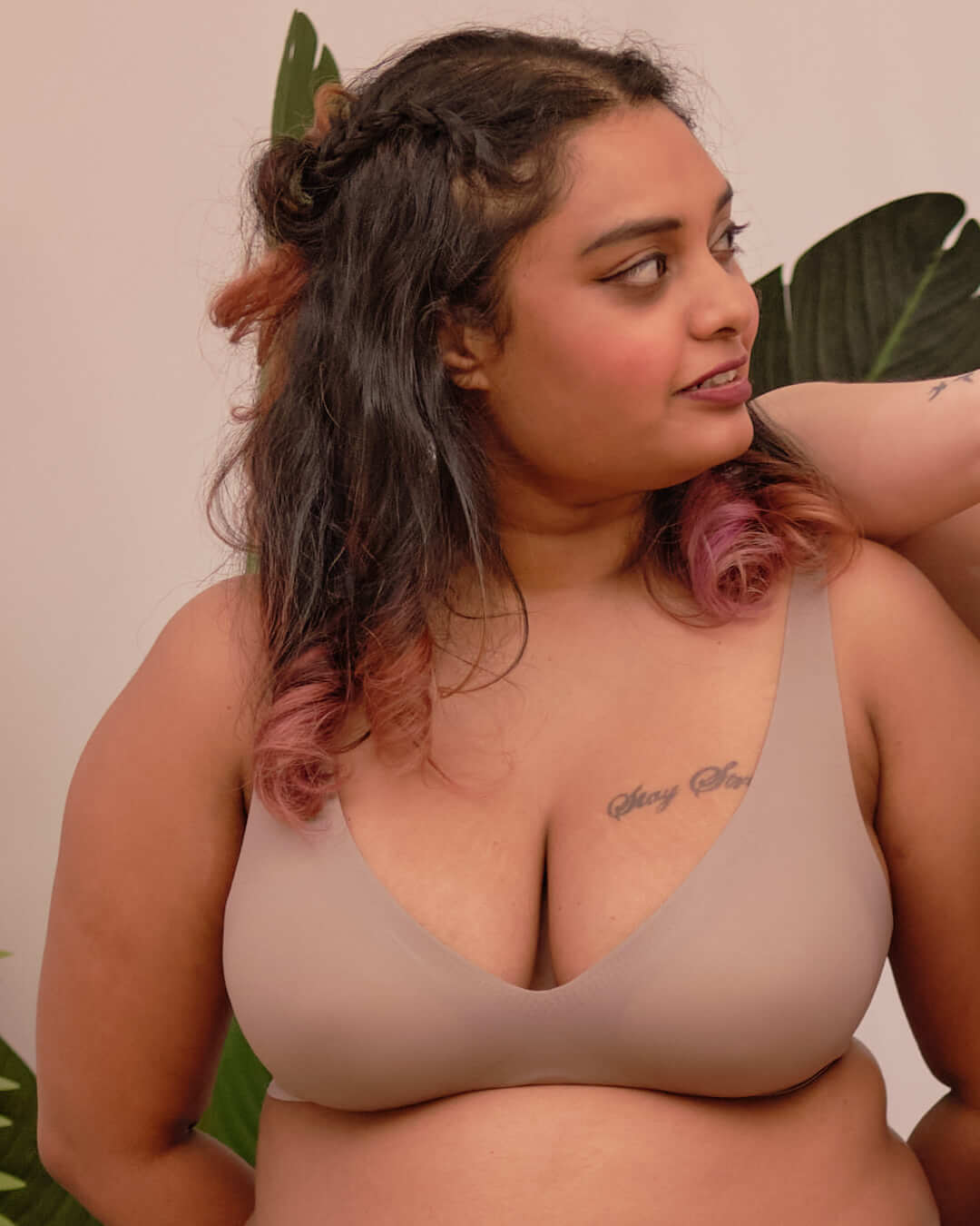 the routine seamless padded bralette