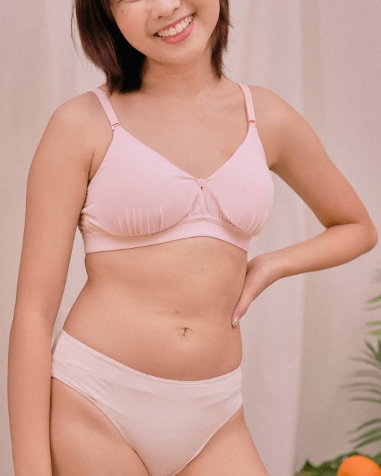 elevated basics everyday padded bralette in #100 – Our Bralette Club