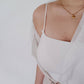 going places padded camisole multiway top in white