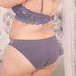 little blessings blue panelled lace panty