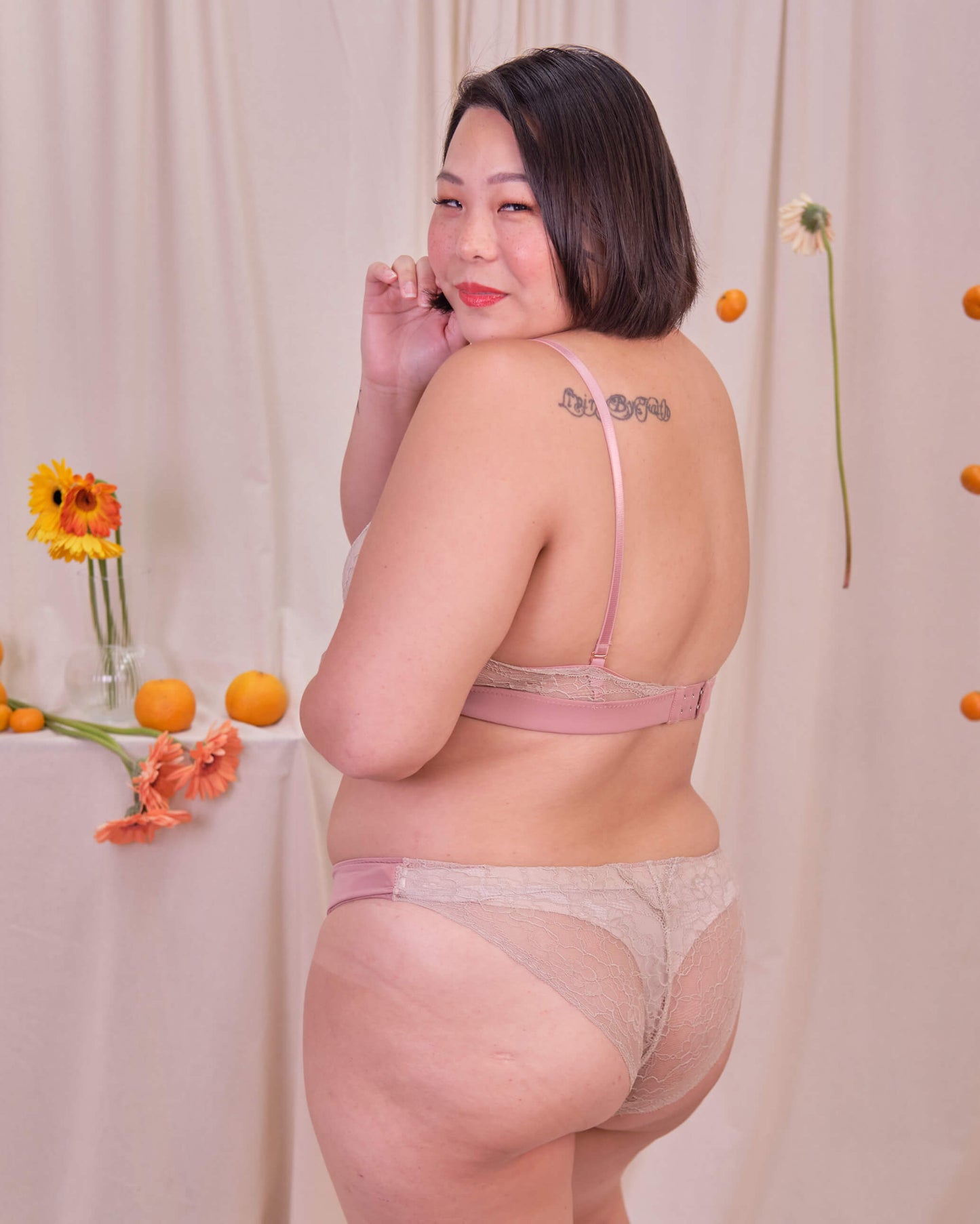 sweet kisses padded bralette in butternut