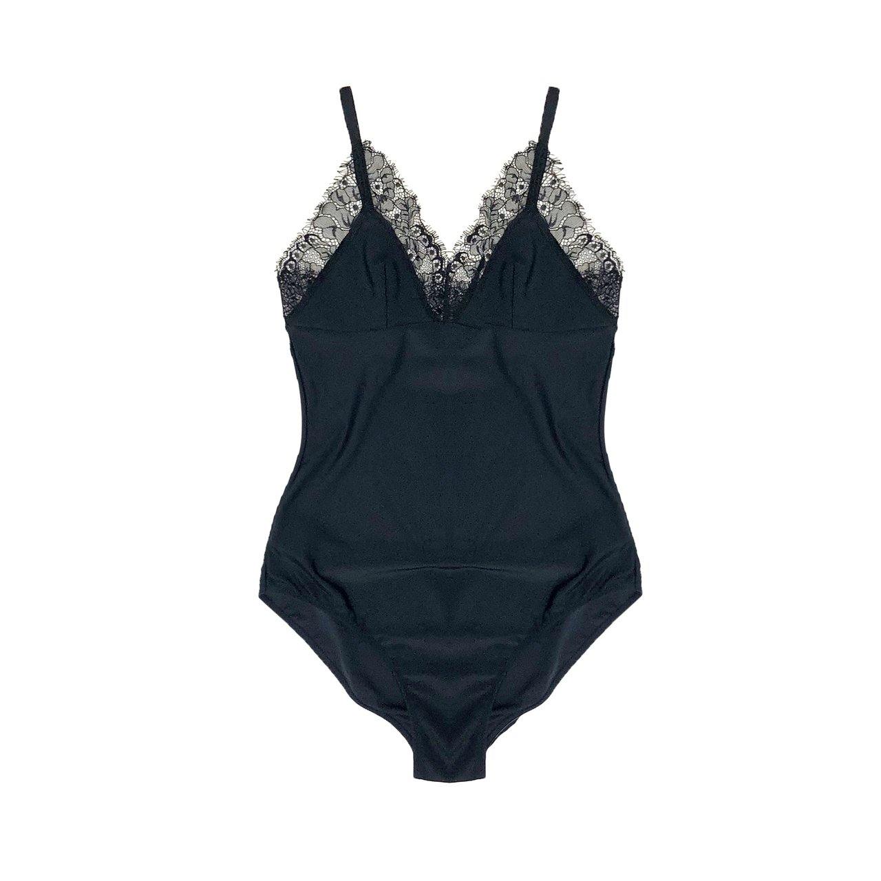 the black pearl lace swimsuit/bodysuit - Our Bralette Club