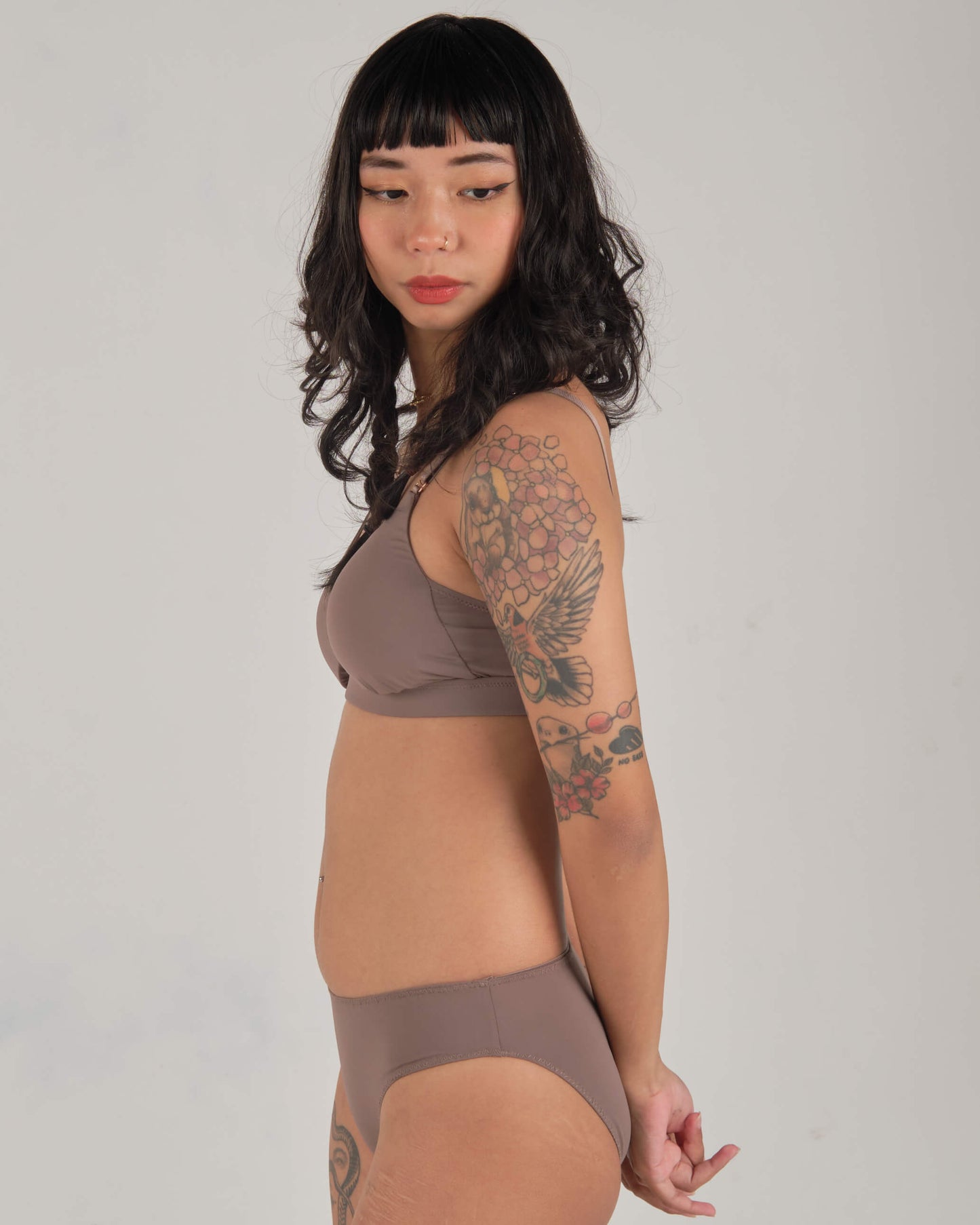 elevated basics panty in #67