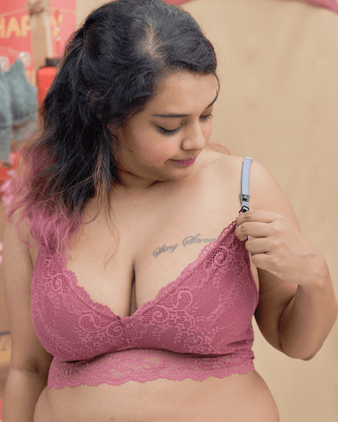 nursing - winning streak padded bralette in lucky you