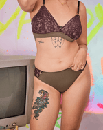 Load image into Gallery viewer, prima donna lace panelled panty

