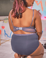 Load image into Gallery viewer, veri peri high waist panelled lace panty
