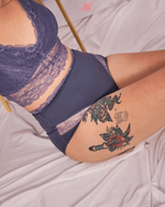 Load image into Gallery viewer, veri peri high waist panelled lace panty
