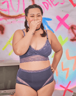 Load image into Gallery viewer, nursing - winning streak padded bralette in veri peri
