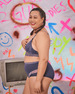 Load image into Gallery viewer, nursing - winning streak padded bralette in veri peri
