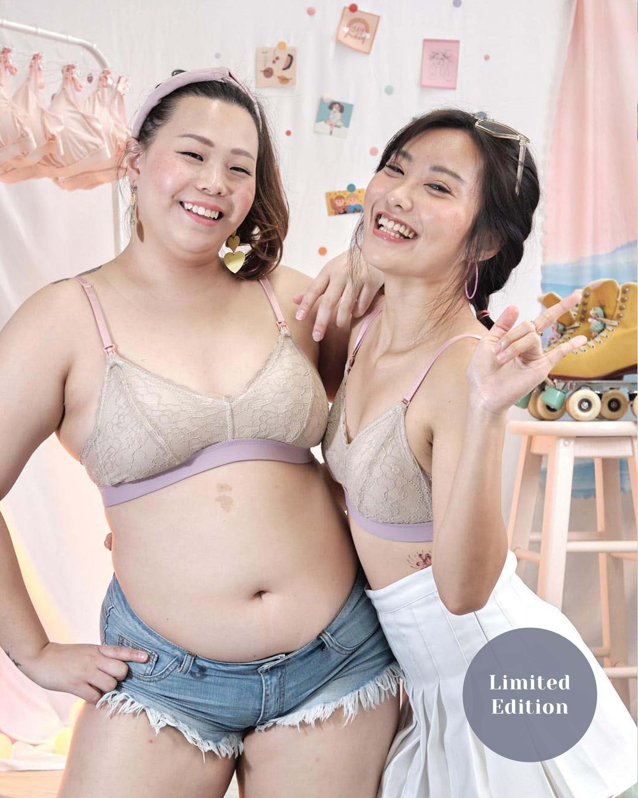 start anew padded bralette in paddlepop - Our Bralette Club